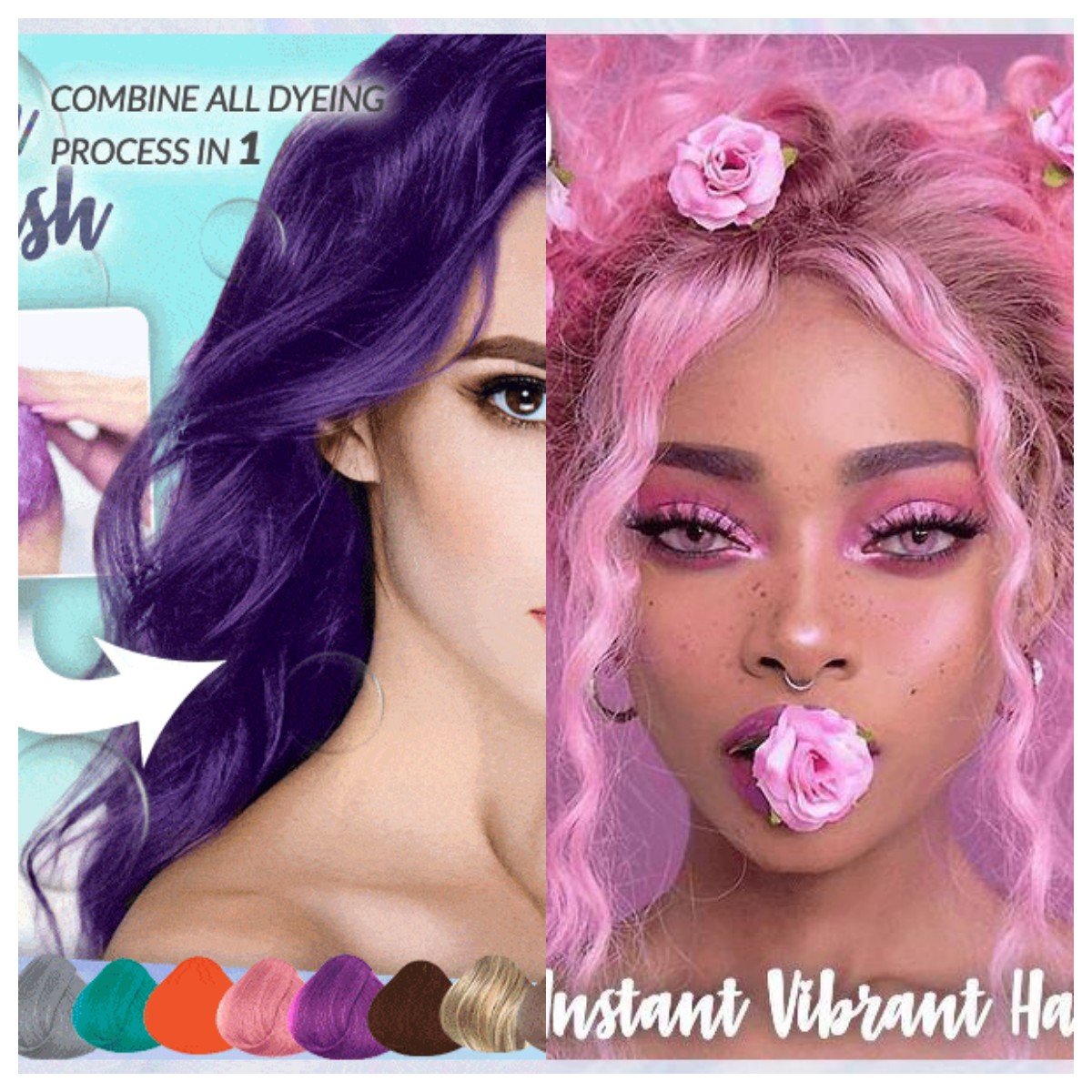 🌈Tinte nutritivo y colorante para el cabello