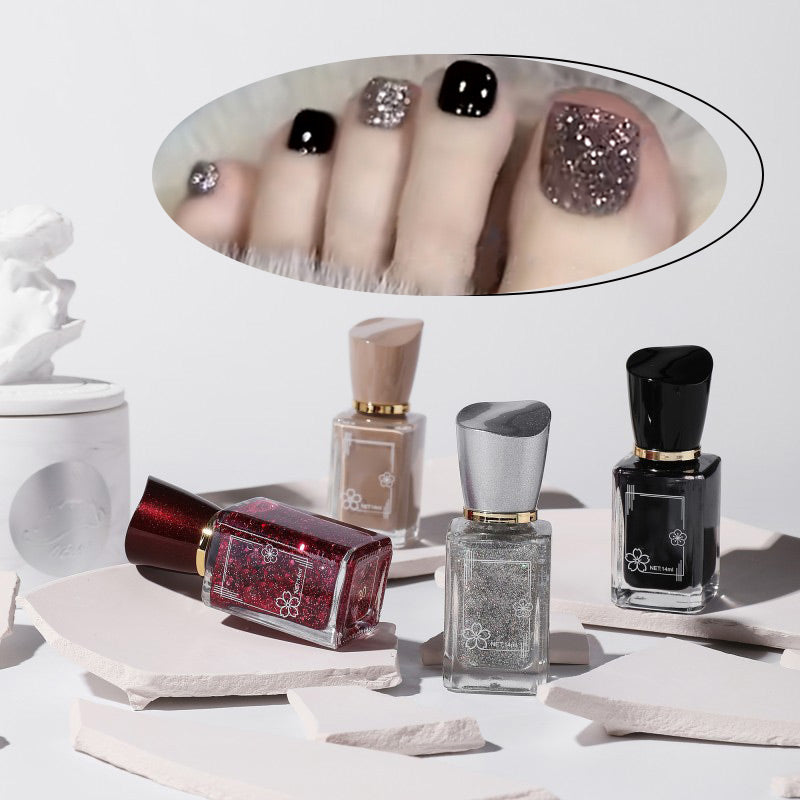 🔥Modischer, gesunder, nicht verletzender, lang anhaltender, abziehbarer Nagellack, 14 Farben für Ihre Wahl