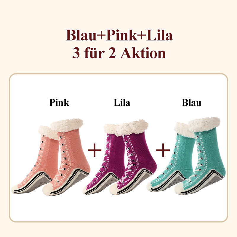 🎅Rebajas de invierno 50% de descuento🧦Calcetines de casa cálidos y ultra gruesos