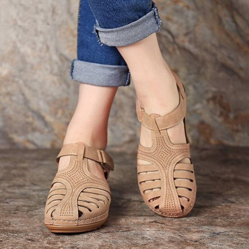 đ„Das ist eine saisonale spezialitĂ€tđ-Leichte orthopĂ€dische Ledersandalen von höchster QualitĂ€t