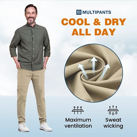š„2025 HOT SALE š„° MultiPants ā High Stretch Multi-pocket Durable Cargo Pants
