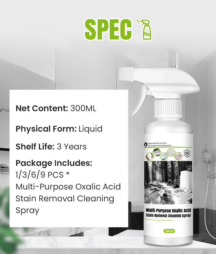 ⏰BEGRENZTER ABVERKAUF -50 % RABATT!🔥🌿Oxalsäure-Fleckenreiniger mit hoher Wirksamkeit Oxalsäure-Fleckenreiniger mit hoher Wirksamkeit