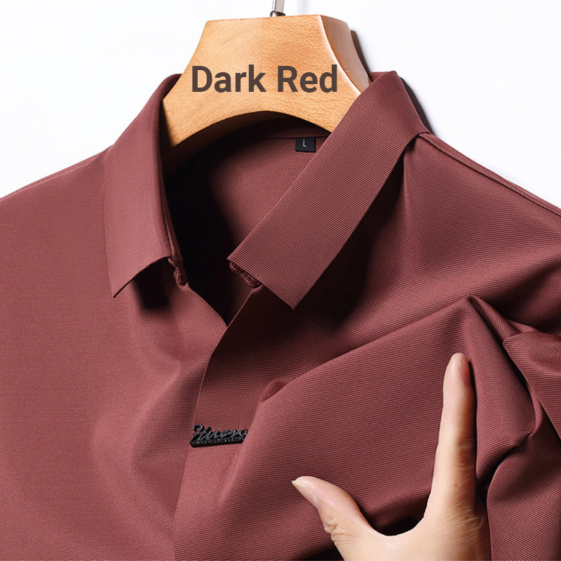 🎁Hot Sale 46% OFF⏳Men's Casual Revers Atmungsaktiv Knitterfrei T-shirt