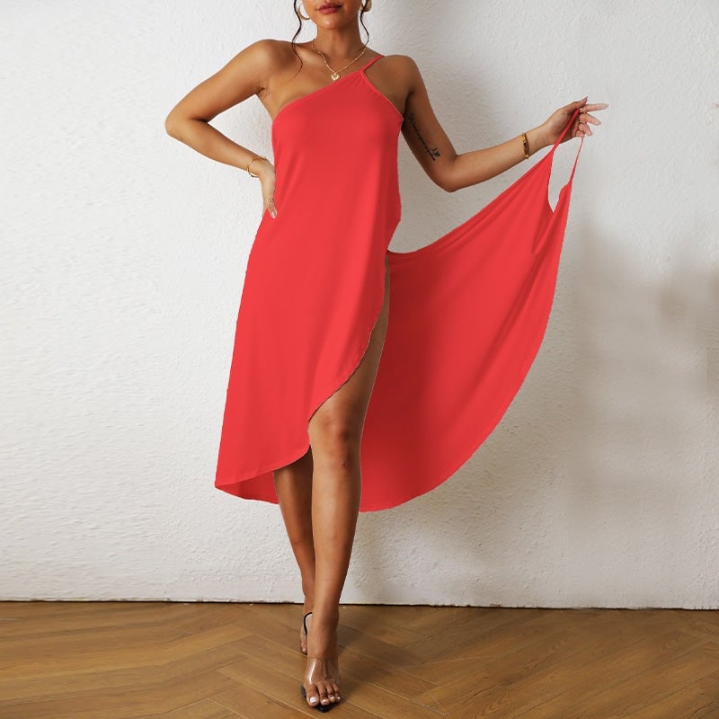 🔥Último día de la promoción con 50% de descuento😲🌊Vestido cruzado de playa para mujer