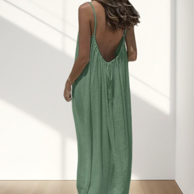 👗 Trägerloses Cami-Kleid – Ultraleicht & atmungsaktiv für elegante Sommerabende 👒 Perfekt für Strand, Gartenparty und besondere Anlässe – Qualität, die begeistert.