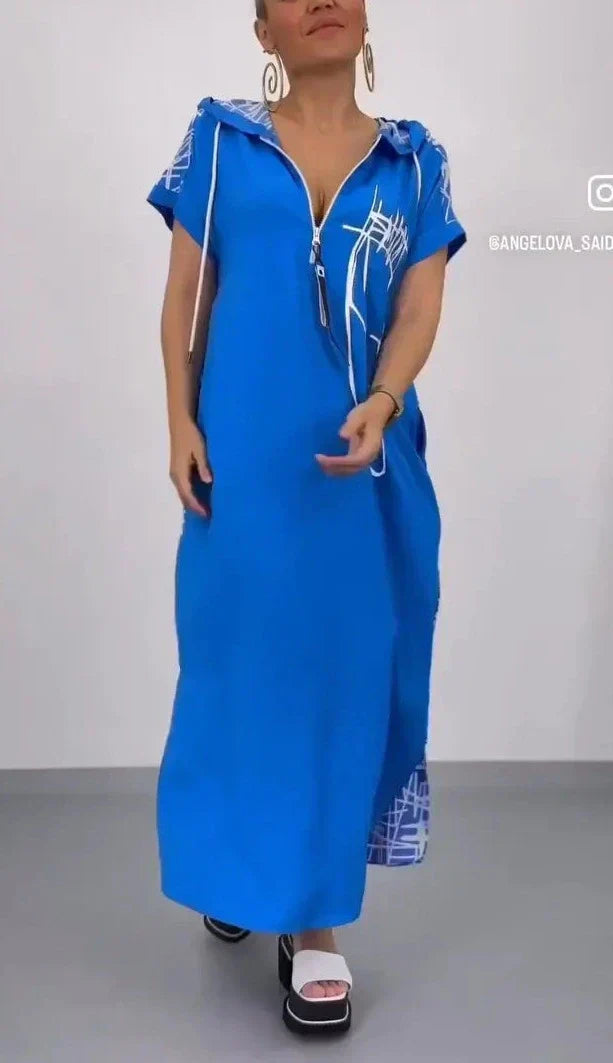 Langes stilvolles Kleid