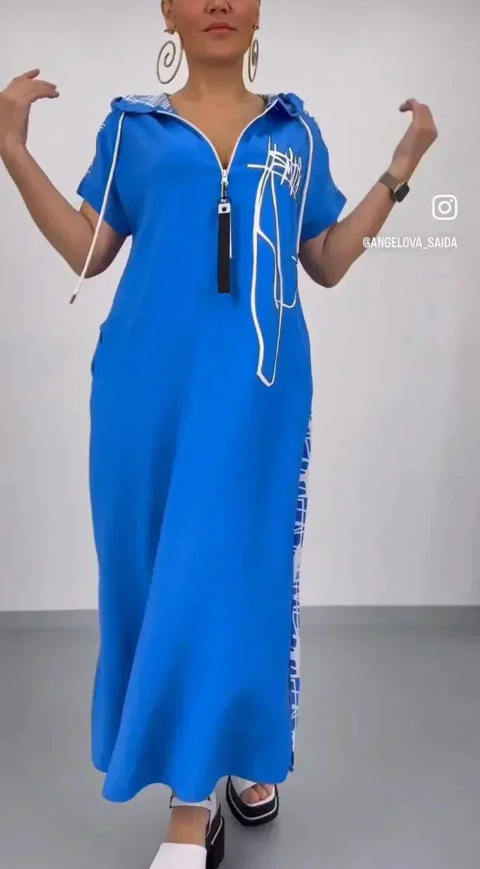 Langes stilvolles Kleid