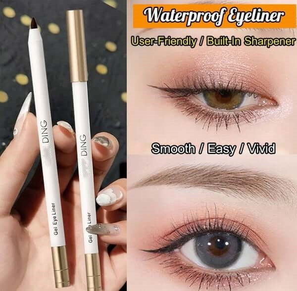 🔥Compra 1 y llévate 1 gratis🔥 Delineador de ojos de secado rápido, resistente al agua y al sudor.