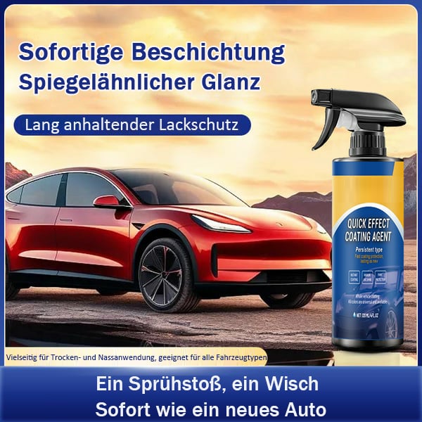 🎁Kaufe 2 und erhalte 1 gratis! - 50% Rabatt🔥🚗Fortschrittliches Auto-Schnellbeschichtungsspray