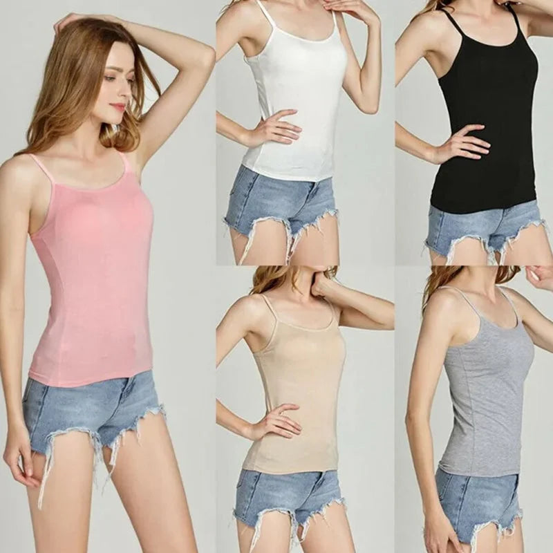 🔥Último día de venta🔥Camiseta holgada con sujetador integrado