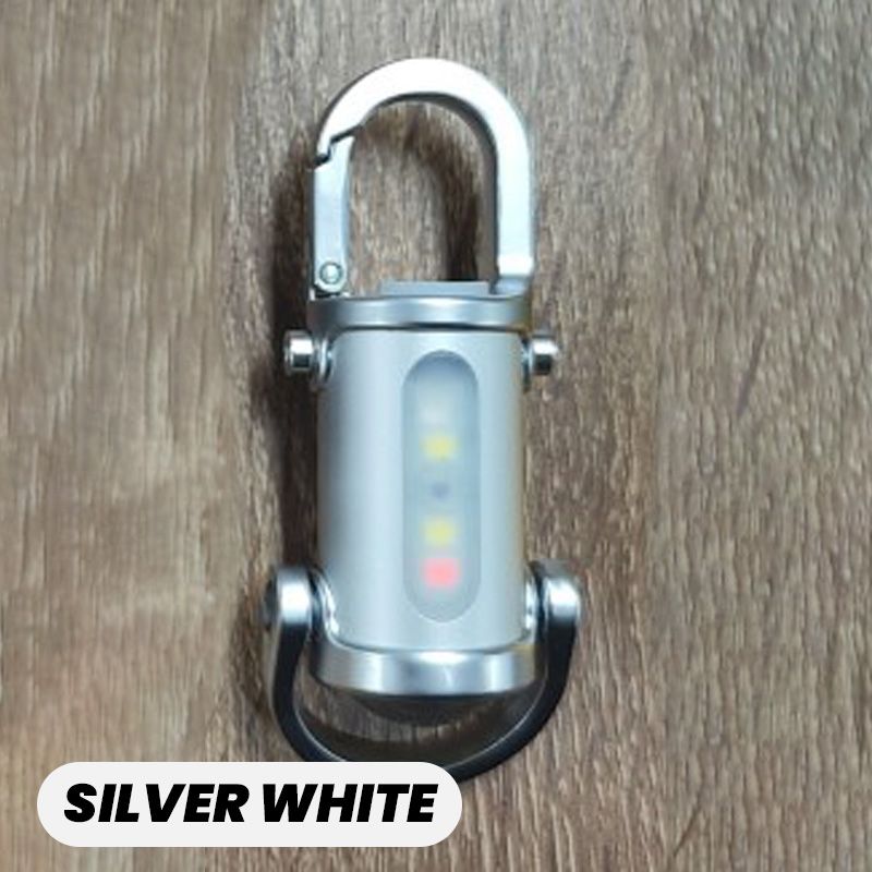 🔥Venta caliente🔥Mini linterna llavero superbrillante de 1200 lm, resistente al agua