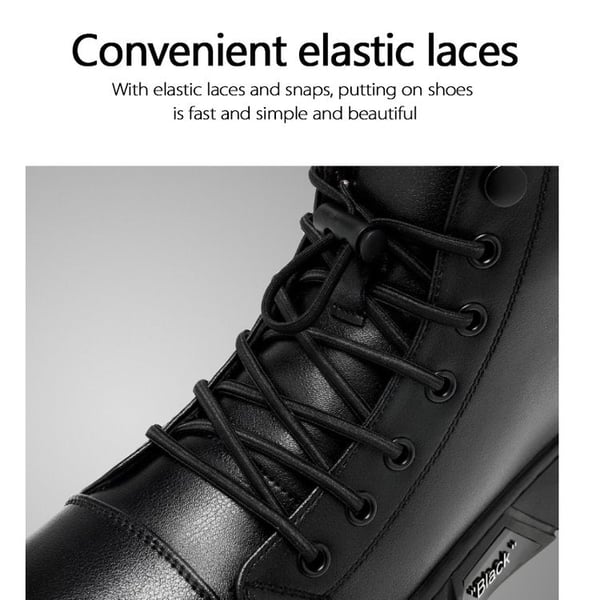 đSchwarze lĂ€ssige, vielseitige Herren-Stiefeletten aus echtem Leder