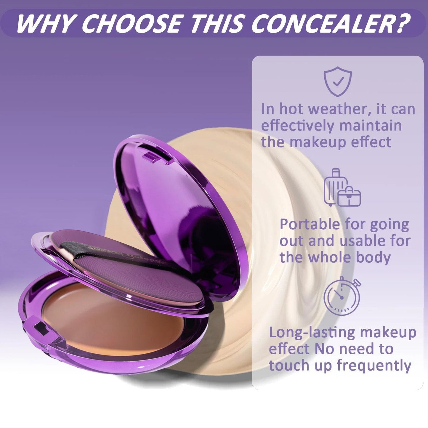 💜LETZTER TAG – KAUF 1, ERHALTE 1 GRATIS💜Cremiger Concealer mit soft-mattem Finish