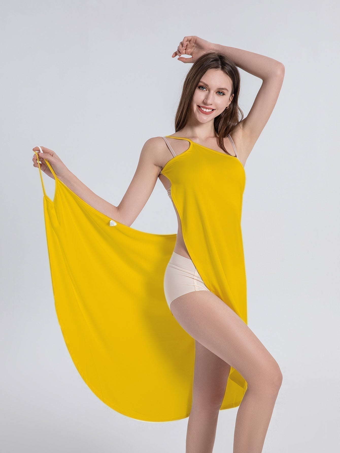 🔥Último día de la promoción con 50% de descuento😲🌊Vestido cruzado de playa para mujer