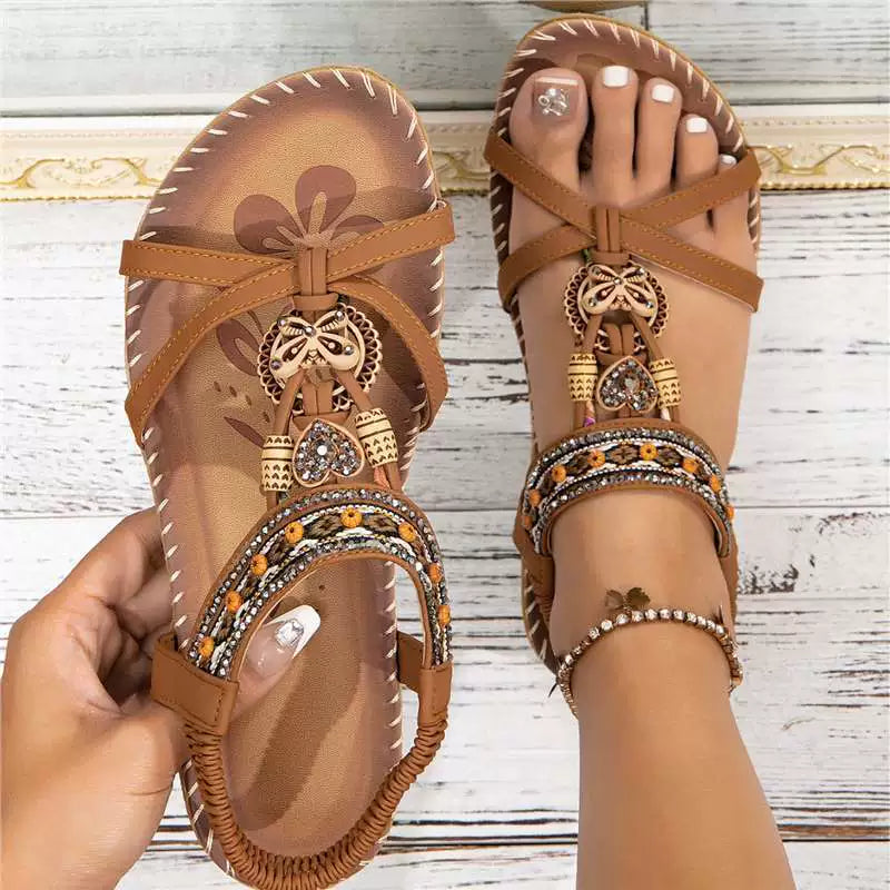 🌸💐2025 Sommer Neue Sandalen im Boho-Stil 🤩💥💥Befristetes Angebot: 50% Rabatt auf Bestellungen