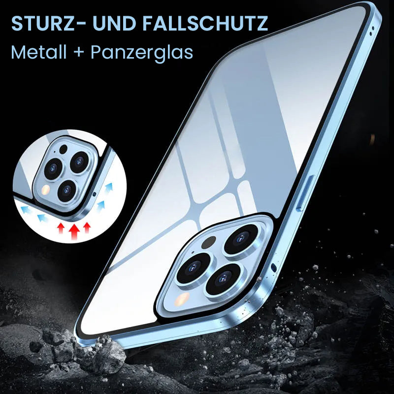 📱 50% RABATT JETZT! ✨Magnetische doppelseitige Telefonhülle aus gehärtetem Glas mit Anti-Peeping-Effekt für die iPhone-Serie 11-16