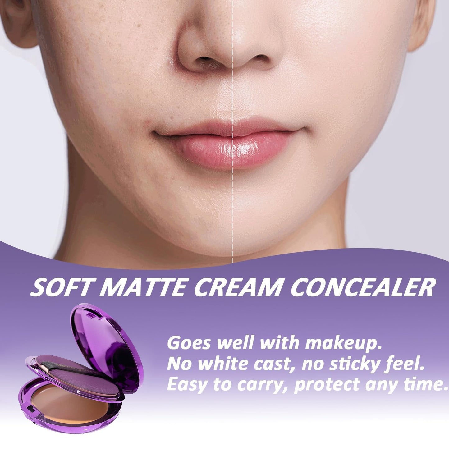 💜LETZTER TAG – KAUF 1, ERHALTE 1 GRATIS💜Cremiger Concealer mit soft-mattem Finish