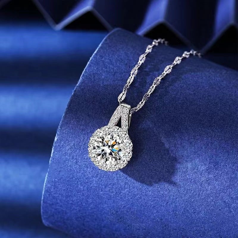 💕 Especial de San Valentín - 50% de descuento 💕Collar con colgante de girasol y circonita de cobre