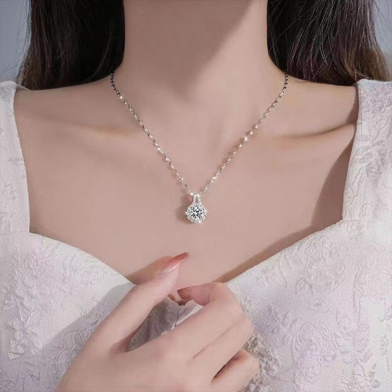 💕 Especial de San Valentín - 50% de descuento 💕Collar con colgante de girasol y circonita de cobre