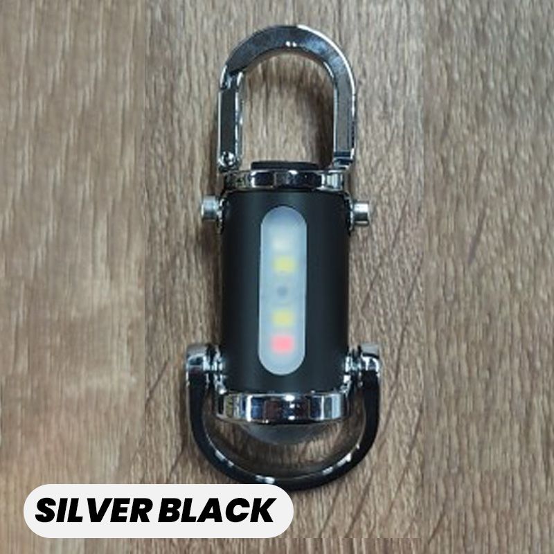 🔥Venta caliente🔥Mini linterna llavero superbrillante de 1200 lm, resistente al agua
