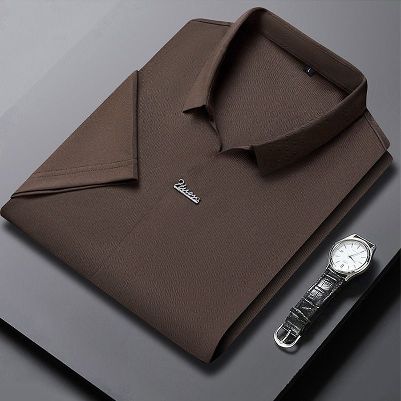 🎁Hot Sale 46% OFF⏳Men's Casual Revers Atmungsaktiv Knitterfrei T-shirt