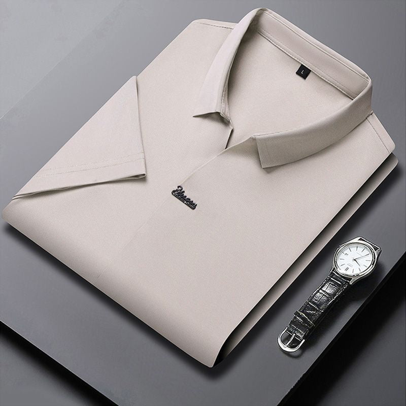 🎁Hot Sale 46% OFF⏳Men's Casual Revers Atmungsaktiv Knitterfrei T-shirt