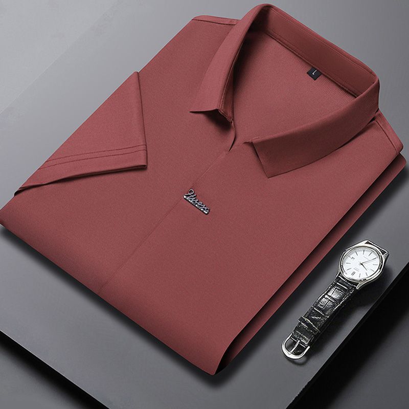 🎁Hot Sale 46% OFF⏳Men's Casual Revers Atmungsaktiv Knitterfrei T-shirt