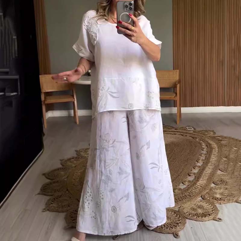 💃Seasonal Specials💃Women's Floral Print Casual 2-Piece Set