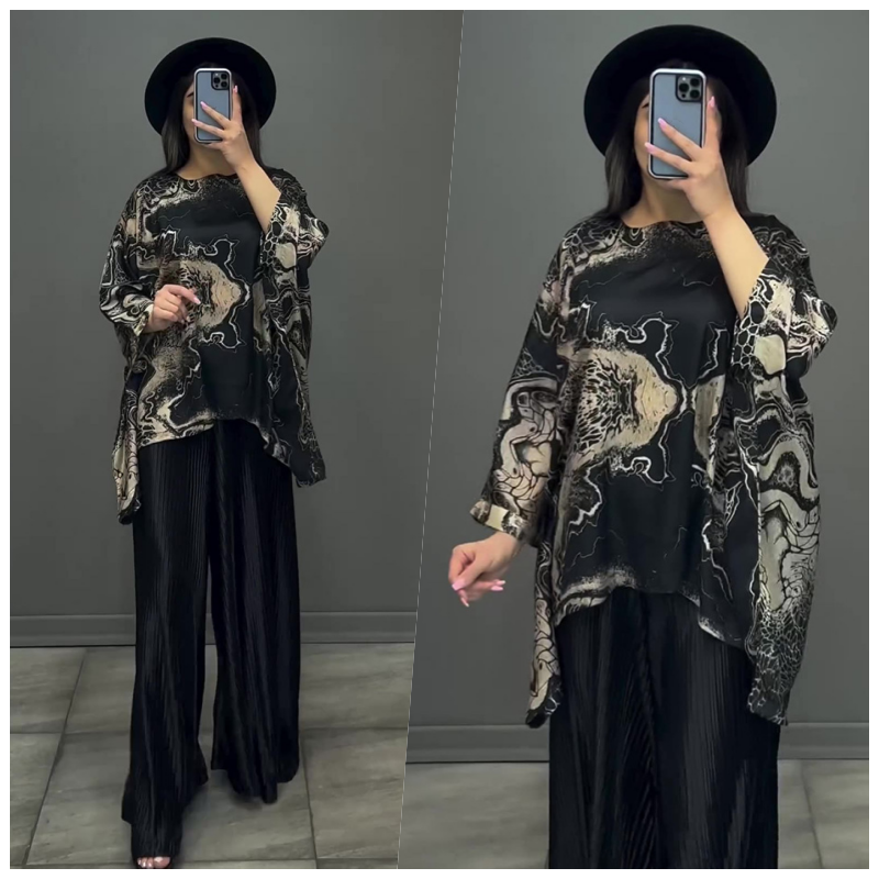 63%Rabatte 💥Modisches, fließendes, lockeres 2-teiliges Set für Damen