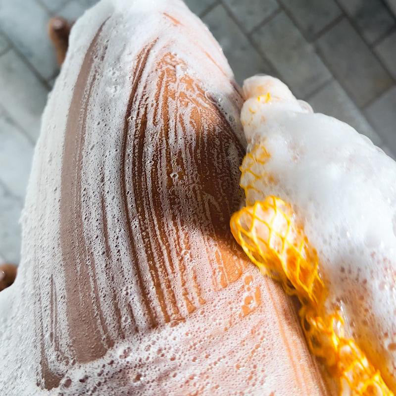 🚿Perfekte Badetuch 🛁 Effektive entfettende Netz-Badebürste