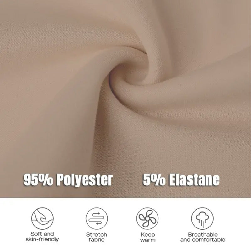Séter de manga larga con la ranura con cremallera Vestido de sudadera informal