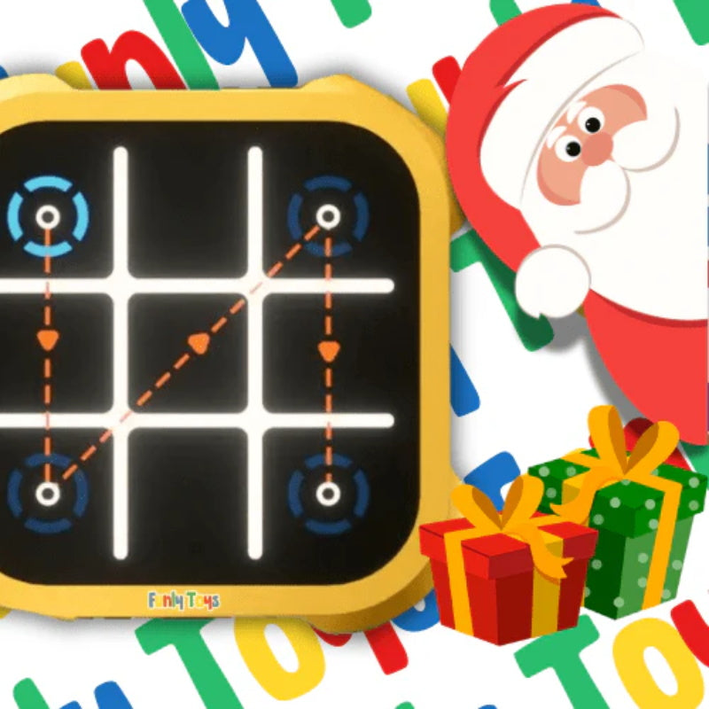 🔥Heißer Verkauf - 50 % RABATT🔥Tragbares Tic-Tac-Toe Puzzlespiel