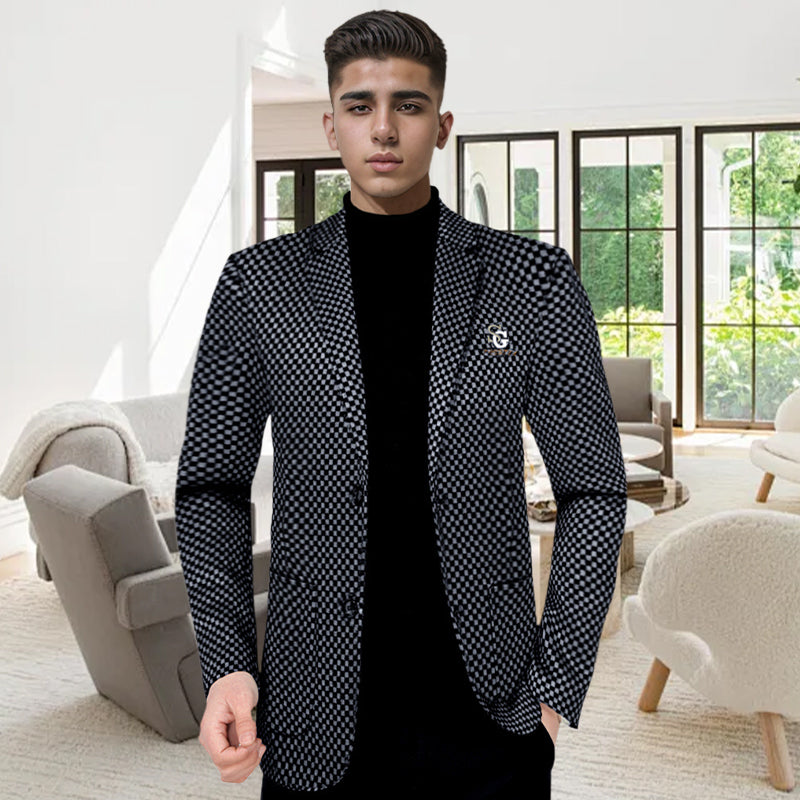💜 LETZTER TAG DER AKTION – 50 % RABATT 💜Lässiger Slim-Fit-Blazer für Herren