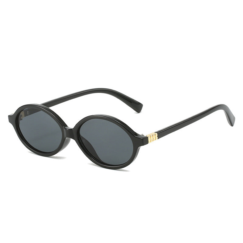 đ
Weihnachtsvorverkauf đ Stilvolle kleine ovale Rahmen Sonnenbrille