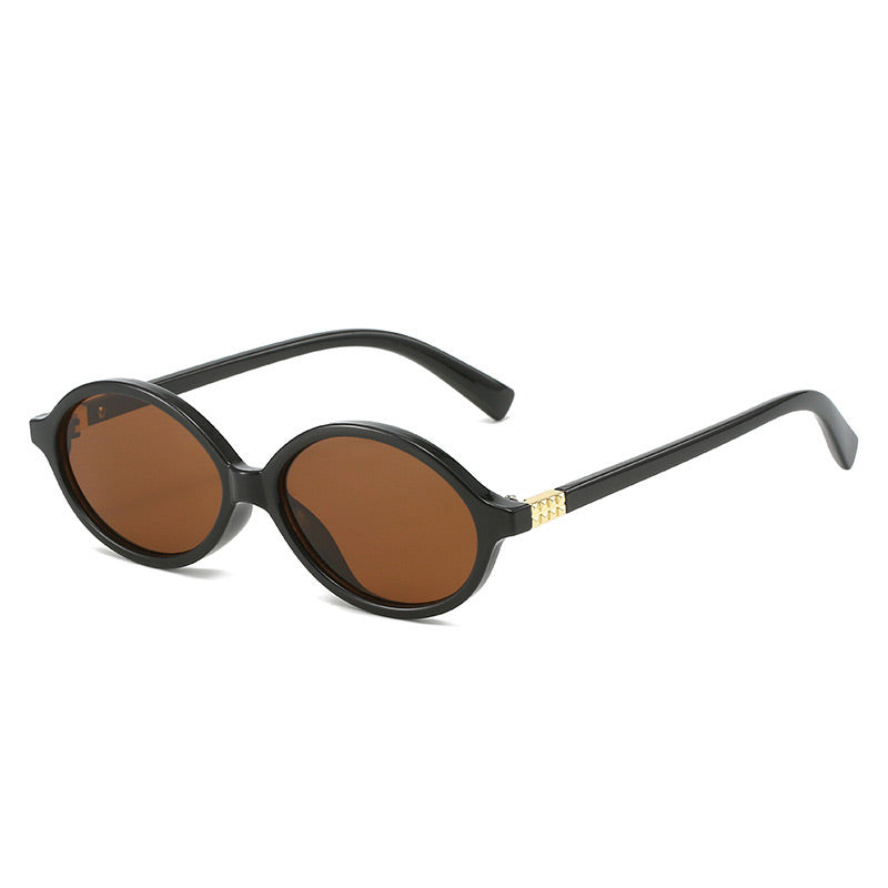 đ
Weihnachtsvorverkauf đ Stilvolle kleine ovale Rahmen Sonnenbrille