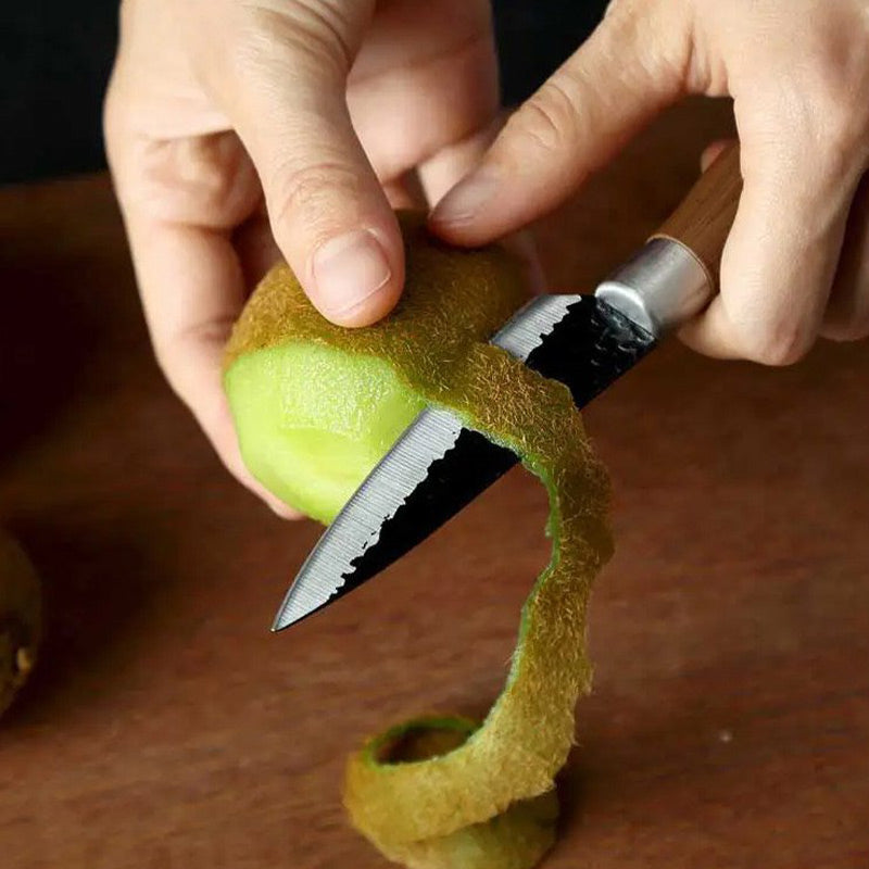 Juego de cuchillos de cocina profesional hecho de acero inoxidable