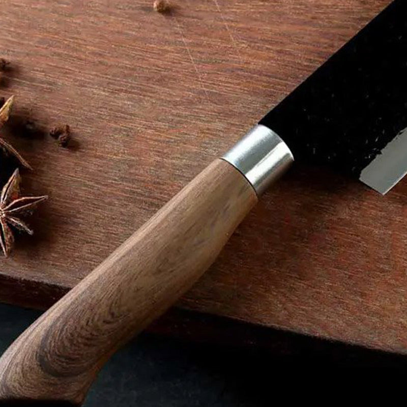 Juego de cuchillos de cocina profesional hecho de acero inoxidable