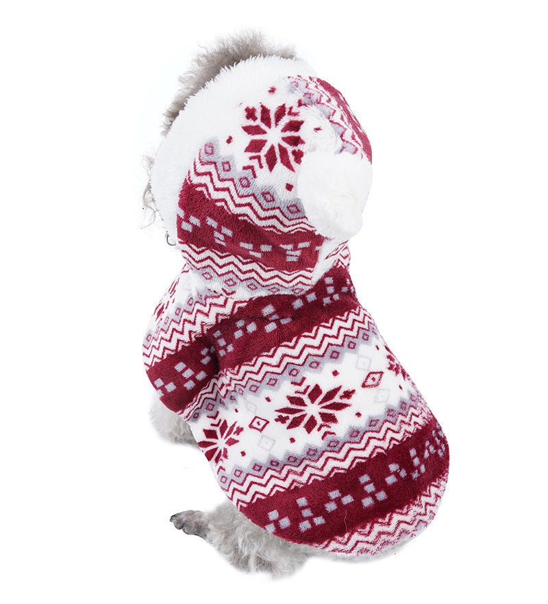 Herbst- und Winter-Weihnachtskleidung für Katzen und Hunde