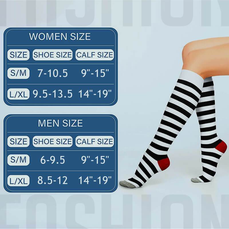 🔥La venta anticipada de Navidad termina pronto🎄Los mejores calcetines de compresión para mujeres y hombres.