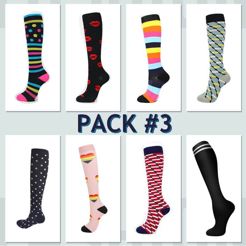 🔥La venta anticipada de Navidad termina pronto🎄Los mejores calcetines de compresión para mujeres y hombres.