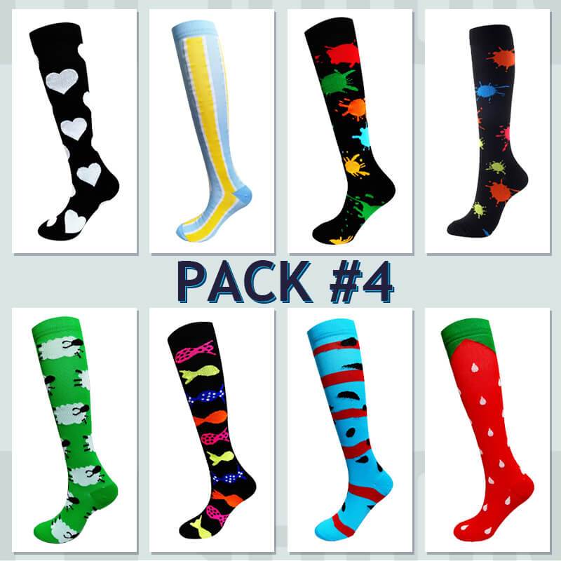 🔥La venta anticipada de Navidad termina pronto🎄Los mejores calcetines de compresión para mujeres y hombres.