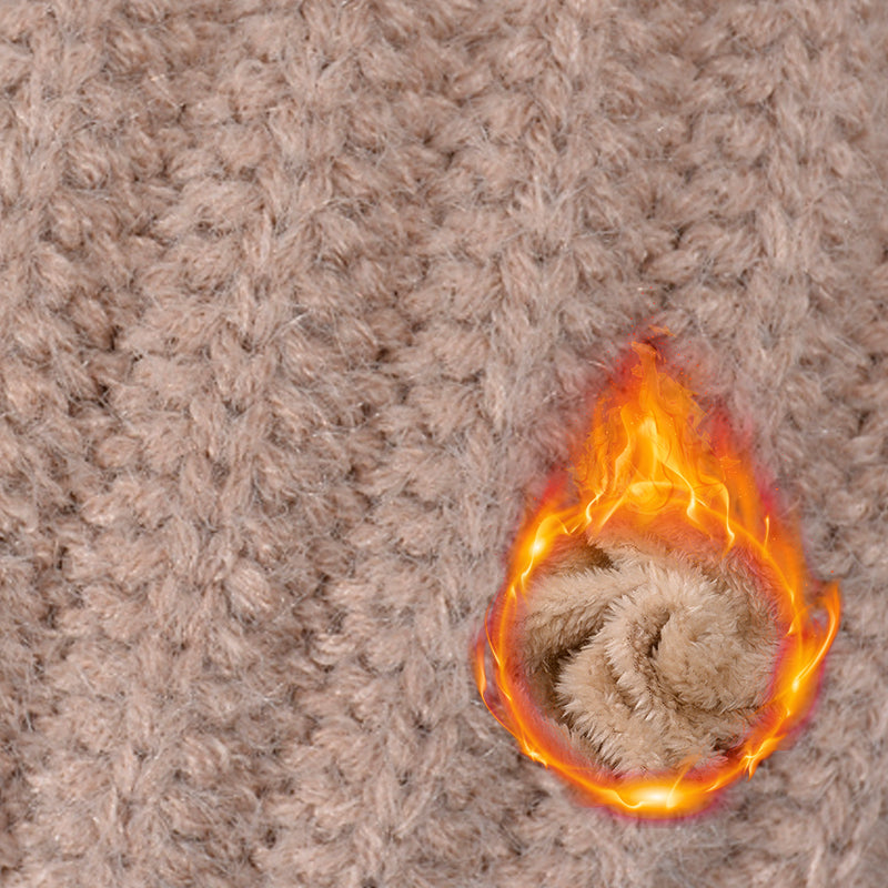 🔥La venta del Black Friday termina pronto🔥Bufanda y gorro de punto de una pieza para mujer, de invierno