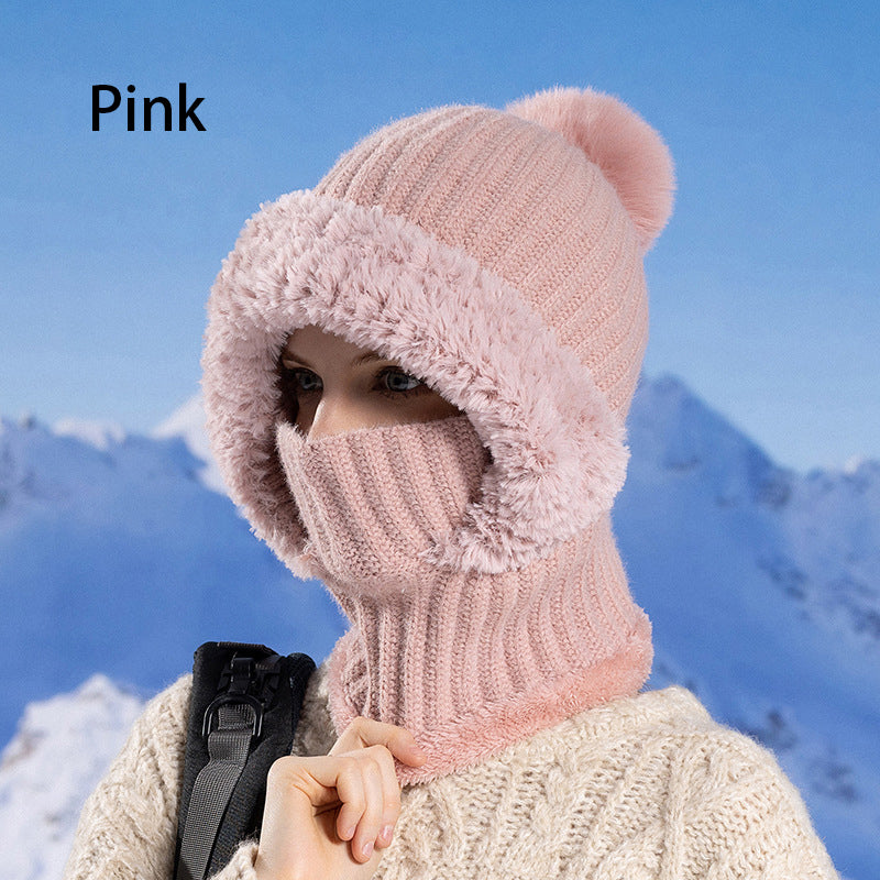 🔥La venta del Black Friday termina pronto🔥Bufanda y gorro de punto de una pieza para mujer, de invierno