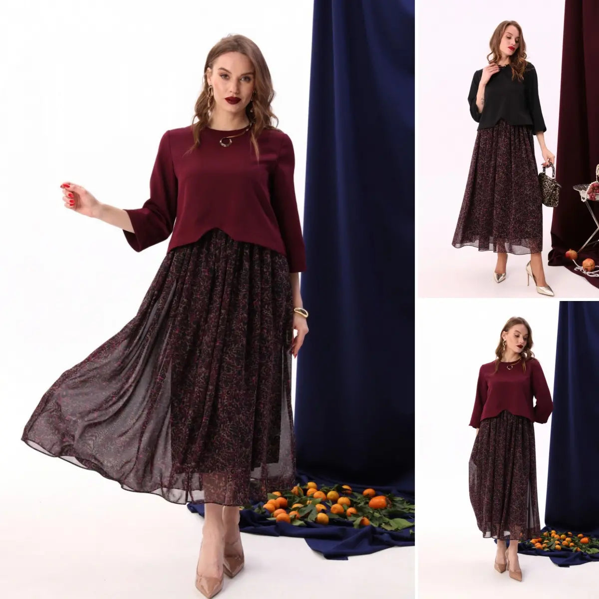🌟50% de descuento: Vestido elegante de alta calidad.