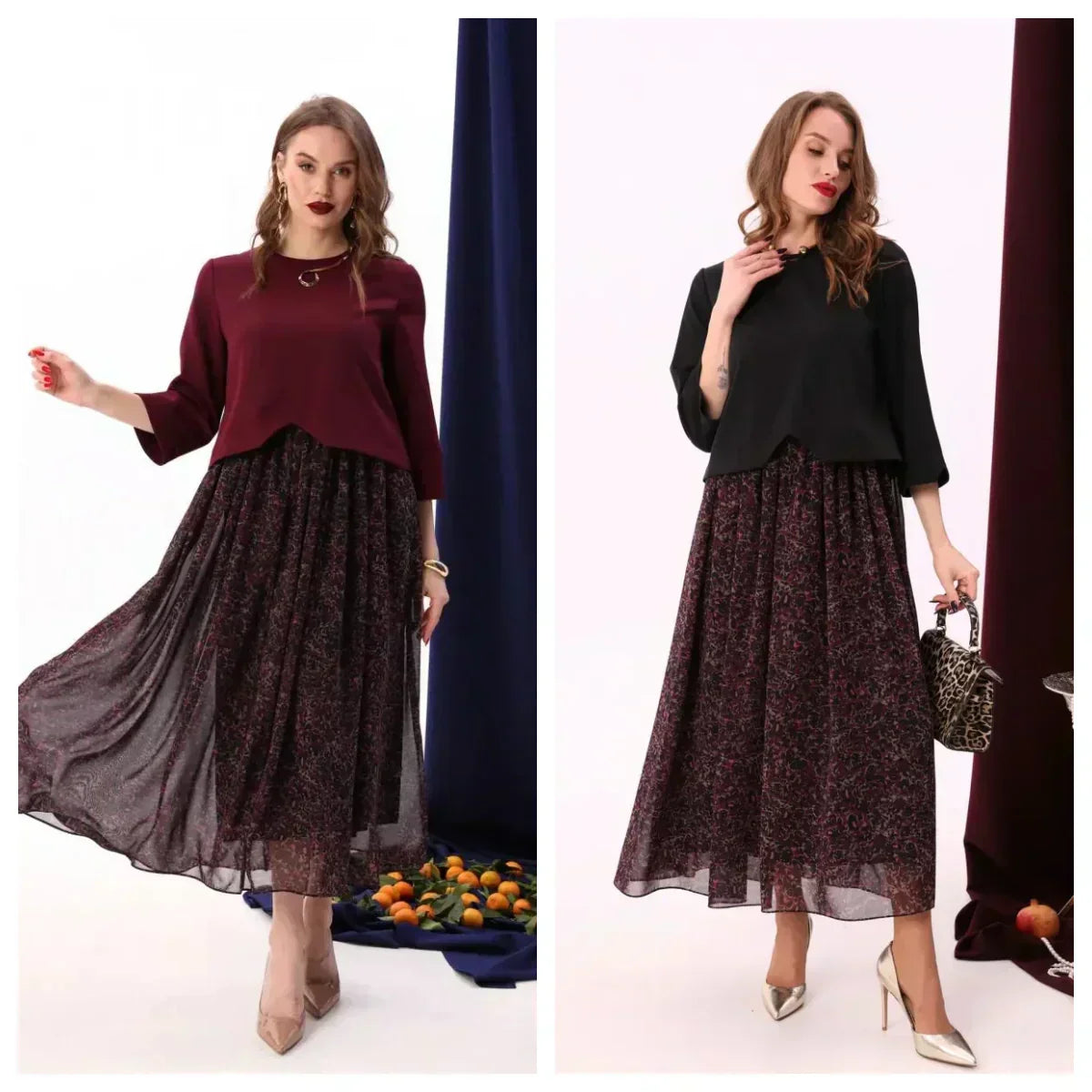 🌟50% de descuento: Vestido elegante de alta calidad.