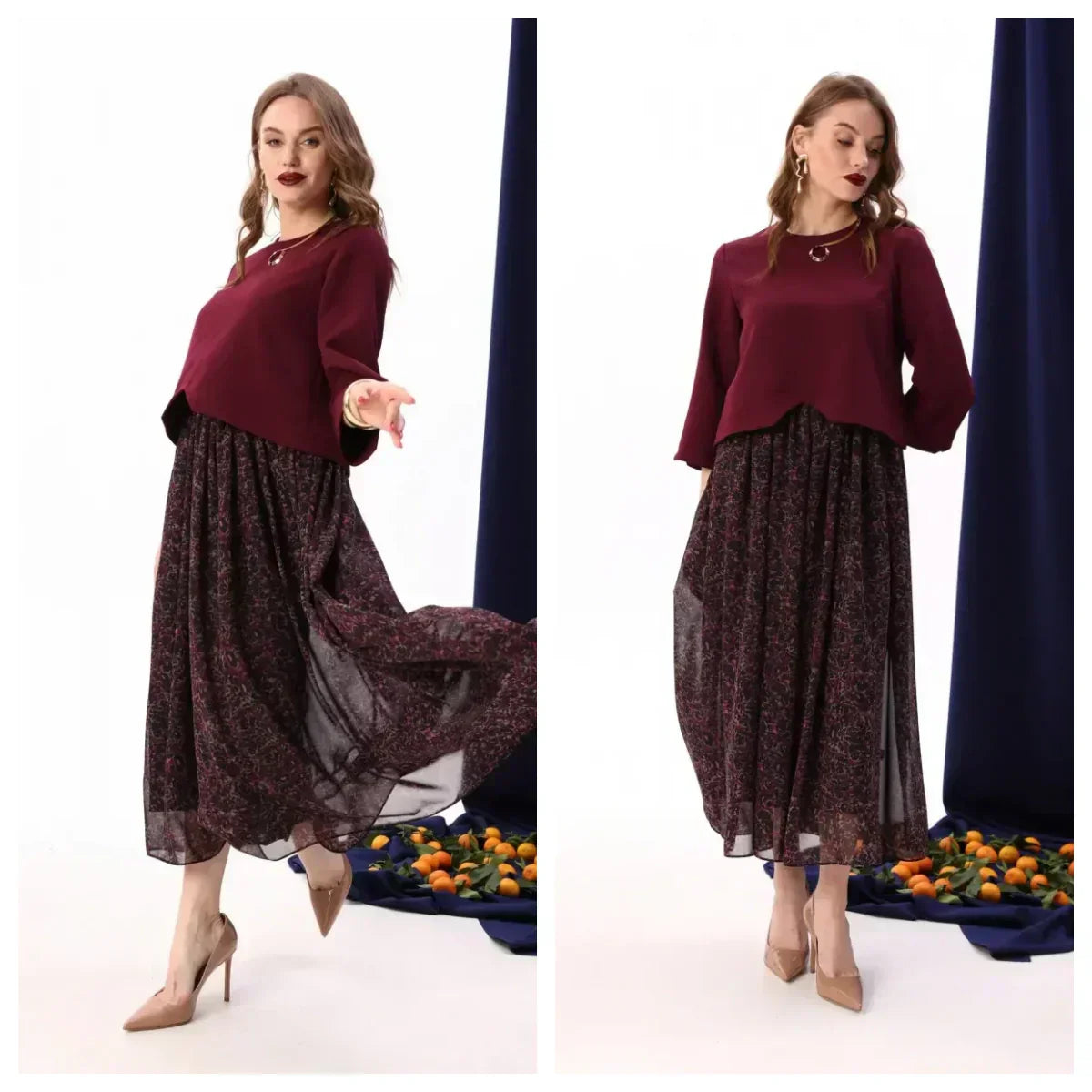 🌟50% de descuento: Vestido elegante de alta calidad.