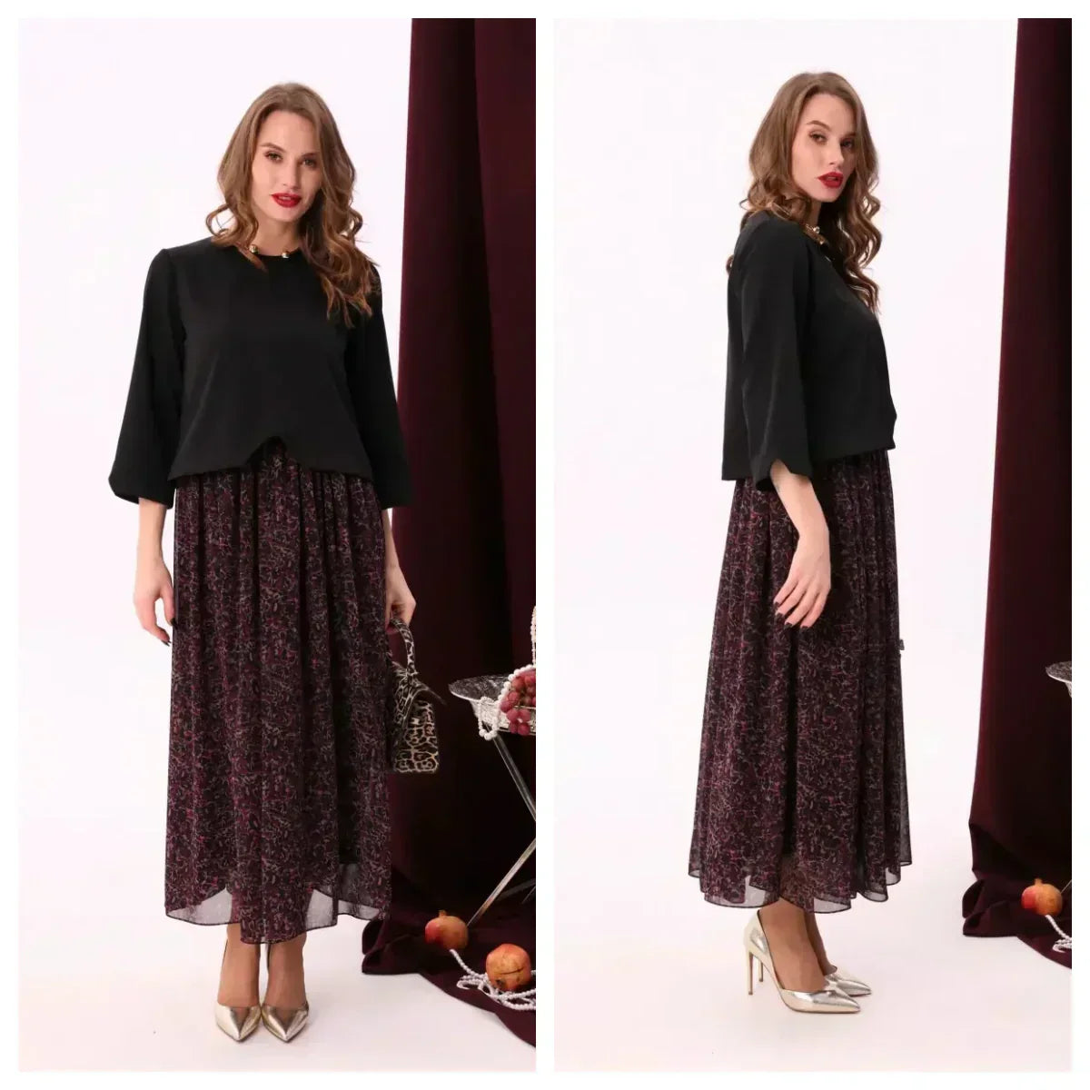 🌟50% de descuento: Vestido elegante de alta calidad.