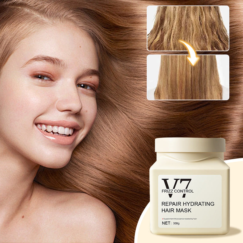 🔥Venta caliente🔥 Mascarilla capilar antifrizz y reparadora con hidratante (50 % de descuento)