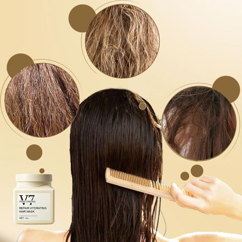 🔥Venta caliente🔥 Mascarilla capilar antifrizz y reparadora con hidratante (50 % de descuento)