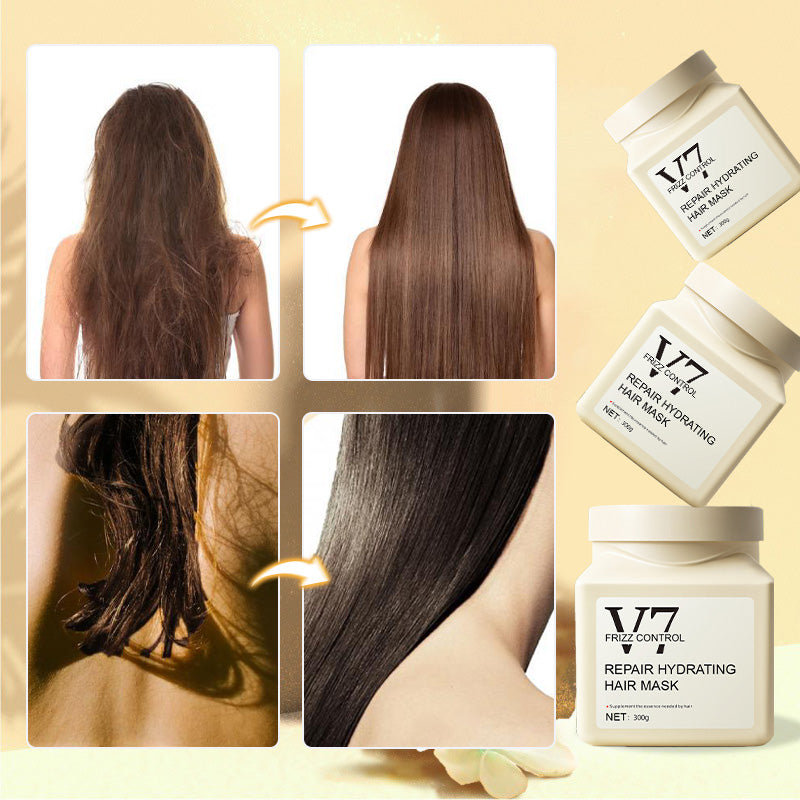 🔥Venta caliente🔥 Mascarilla capilar antifrizz y reparadora con hidratante (50 % de descuento)
